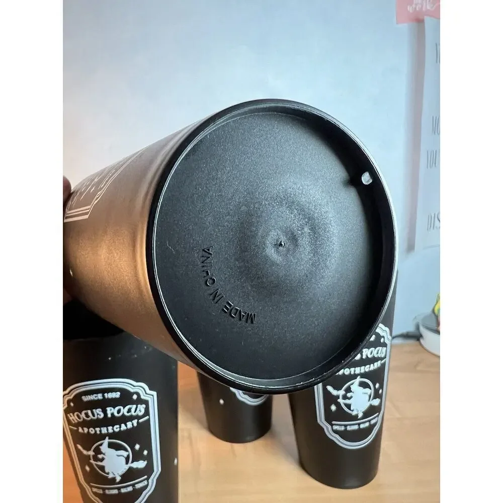 Hocus Pocus Apothecary Party Cups Set Of 5 Black